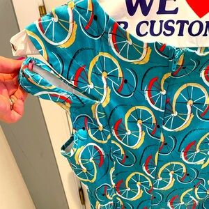 Adorable A line Tatyana bicycle dress